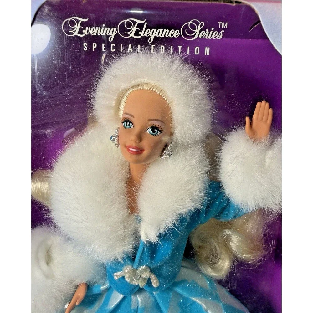 Winter Renaissance Barbie Doll Mattel 15570 Special Edition 1996 Blue White Rare